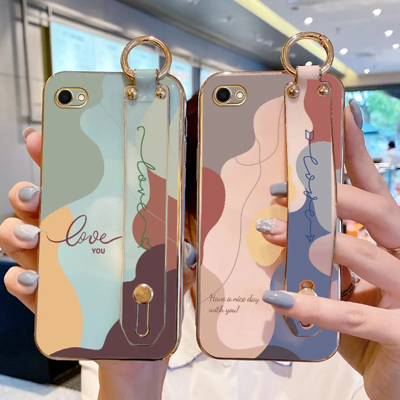 

For vivo V5 Plus X9 V11i V15 V17 V20 S1 Pro China S7 S7T Z3 Z3i Morandi Color Block Cases Splicing Background Color Block