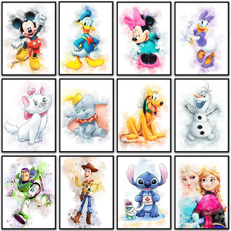 

5D DIY Diamond Painting Disney Mickey Mouse Dumbo Toy Story Home Decor Full Round&Square Diamond embroidery Cross stitch mosaic