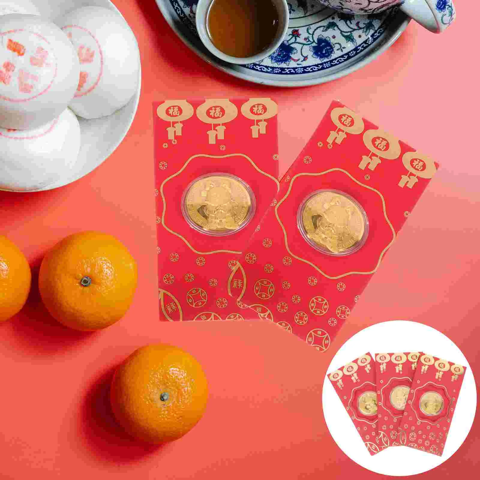 

Red Envelopes Year Money Packets New Chinese Packet Festival Lucky Spring Rabbit Envelope Pocket Bunny Gift Bao Hong Wedding