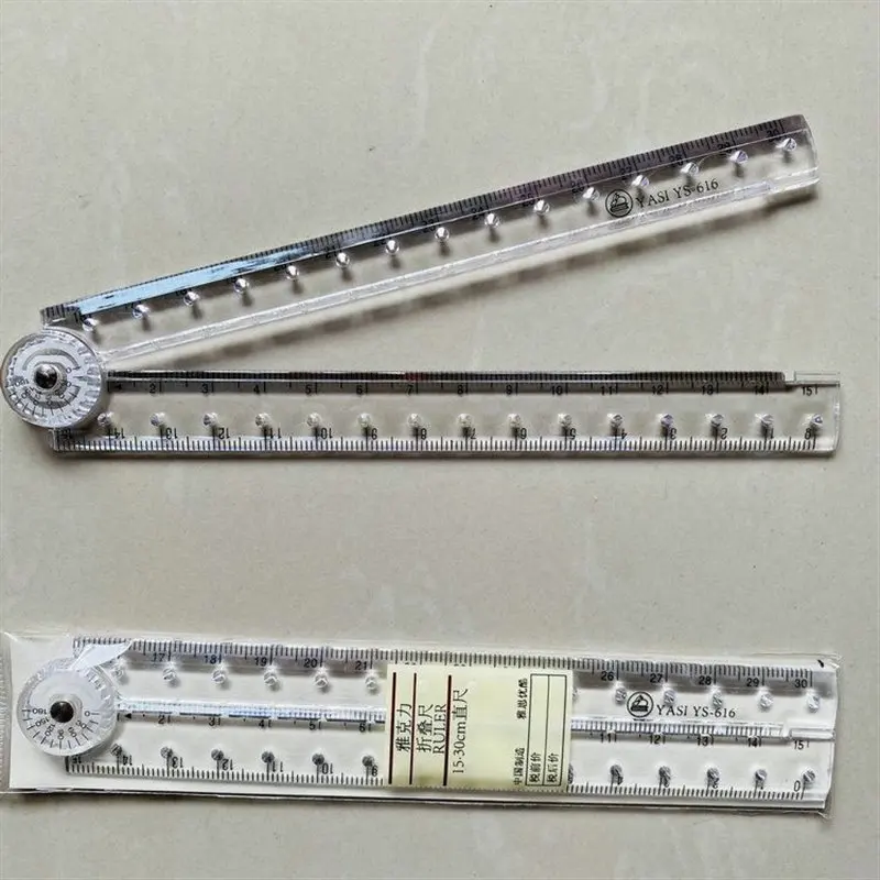 

Складная линейка из пластика