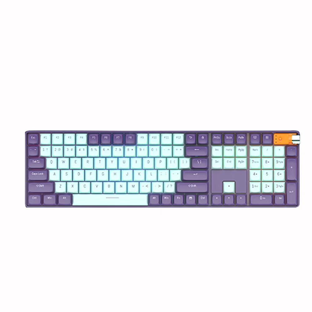 

Полноразмерная Механическая игровая клавиатура Royalaxe R108 с тройным режимом 2,4 ГГц/Bluetooth 5,0/Type-C Проводная/Беспроводная механическая клавиатур...