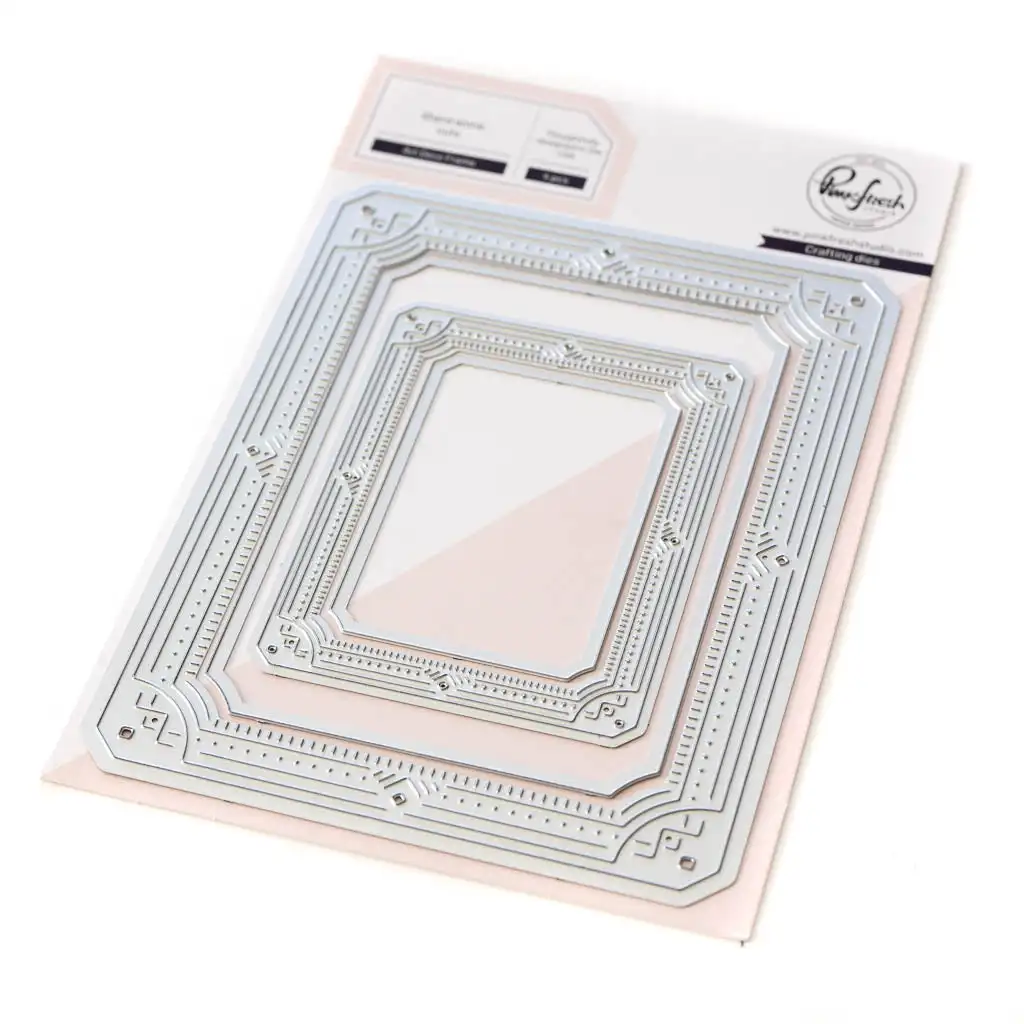 

Art Deco Frame February 2023 Release Metal Cutting Dies Scrapbook Diary Decoration Stencil Embossing Template Diy Greeting Card