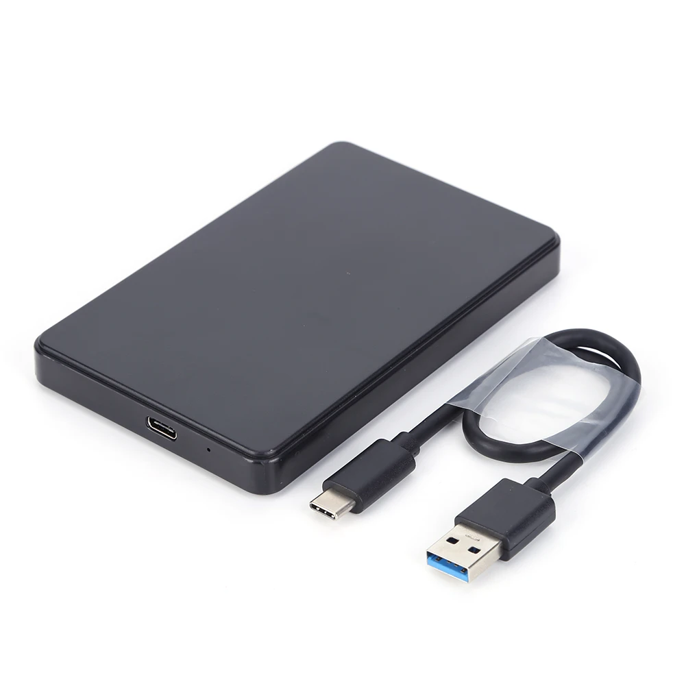 

2.5 inch Hard Drive Enclosure SATA To USB3.1 6Gbps HDD SSD Case Support 8TB USB3.0 To Type-C Hard Disk Box for Notebook Computer