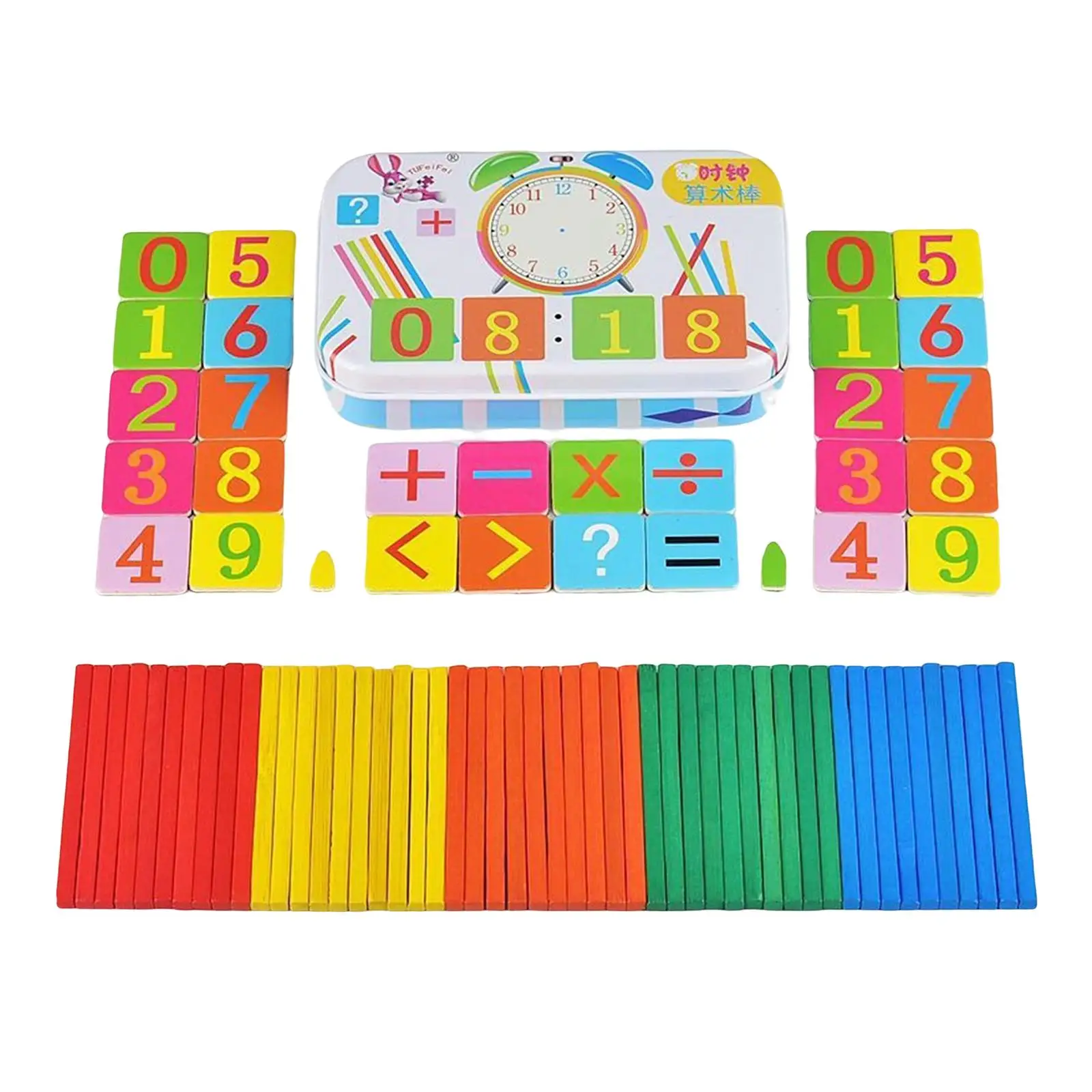 

Подсчета палочек, подходящая игра, математические учебные пособия для дошкольного обучения, для девочек и мальчиков