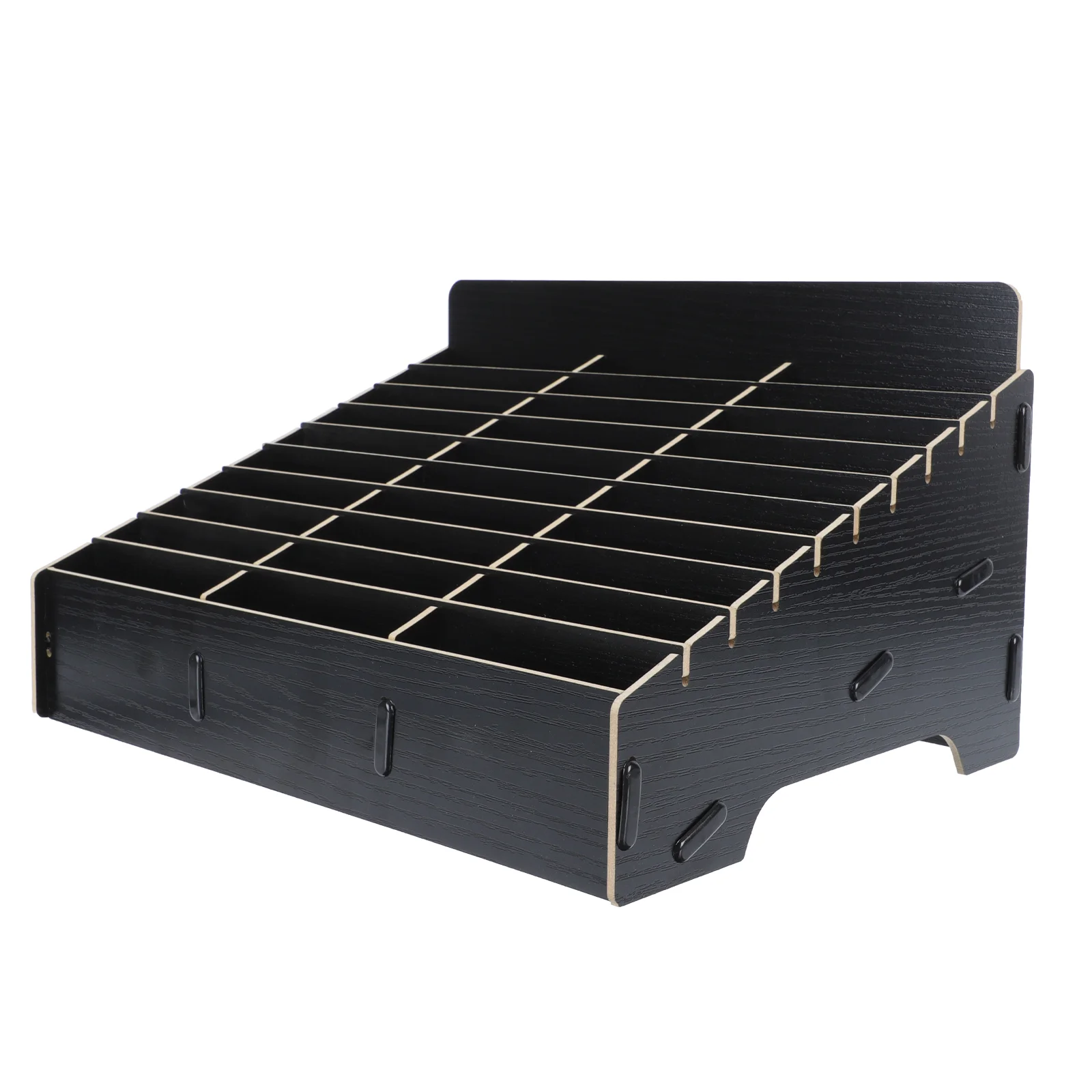 

Storage Box Cell Organizer Holder Mobile Wooden Classroom Desktop Case Displayrackmanagement Grid Office Coffee Multi Calculator