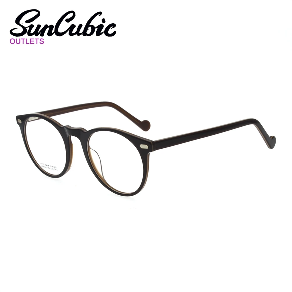 

LB8923 Eyeglasses Optical Glasses Acetate Men Women High Quality Frame Fashion Style Clean Lens Classic Round Frame