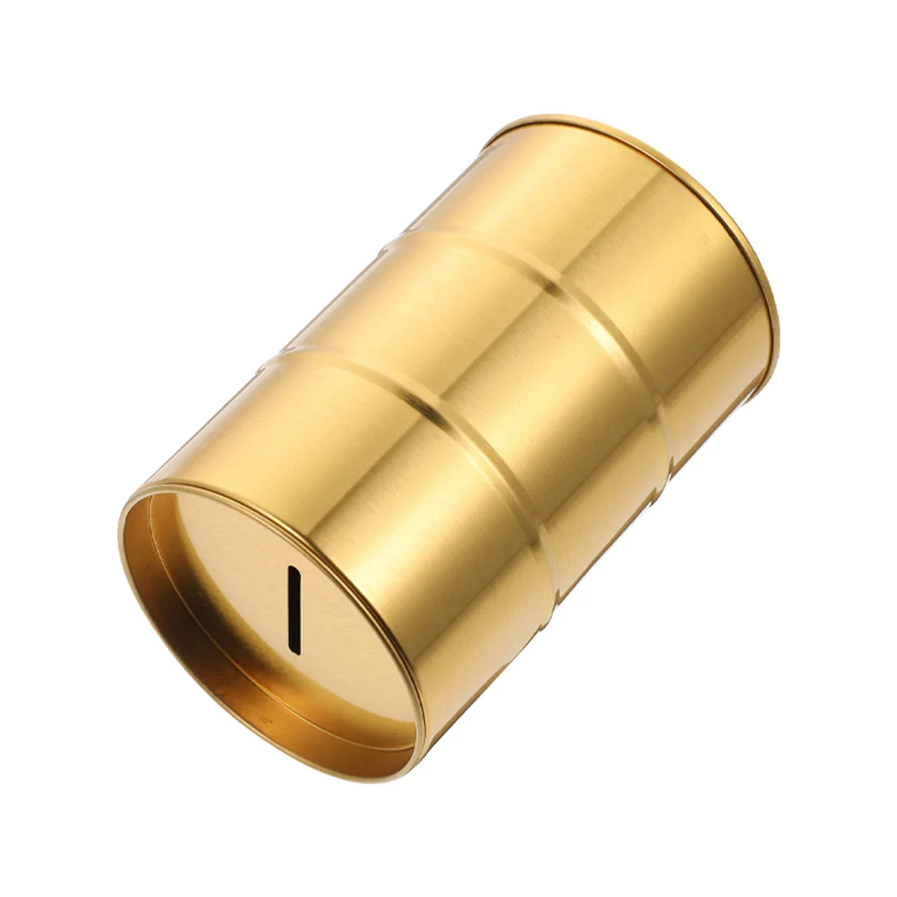 

2Pcs Durable Blades Disposal Containers Waste Blades Buckets for Barbers Golden