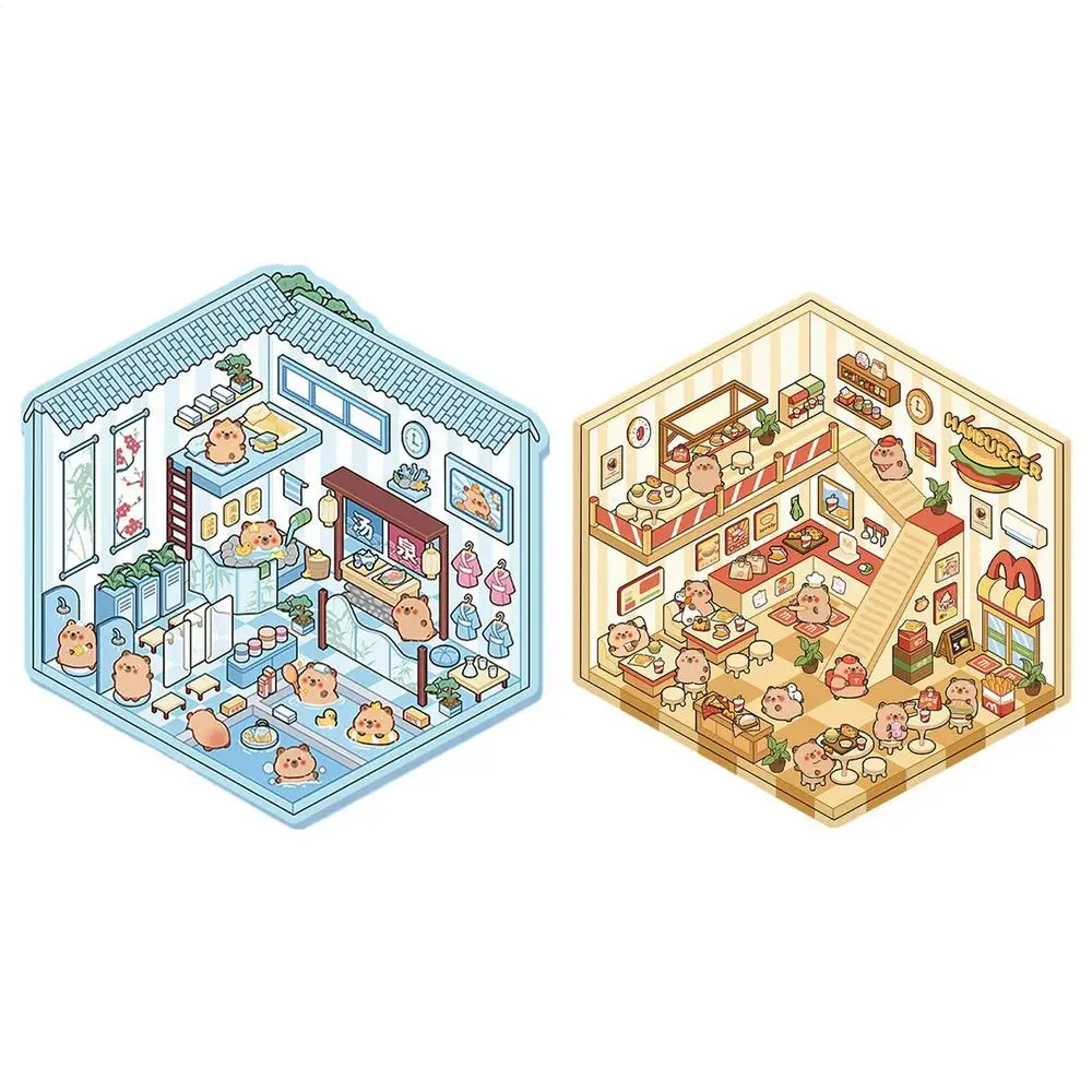 

3D наклейки с героями мультфильмов ПВХ