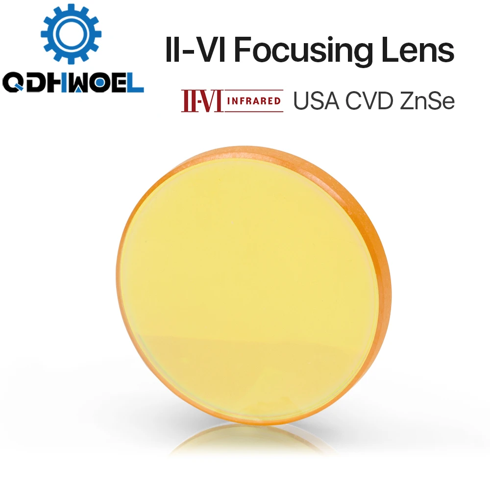 

II-VI ZnSe Focus Lens DIa. 19.05mm 20mm FL 50.8-101.6mm 2-4" for CO2 Laser Engraving Cutting Machine Free Shipping