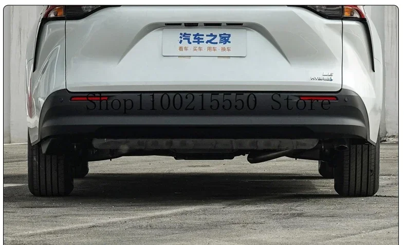 Для TOYOTA Sienna 2021 2022 автомобильные аксессуары ABS хромированный задний бампер