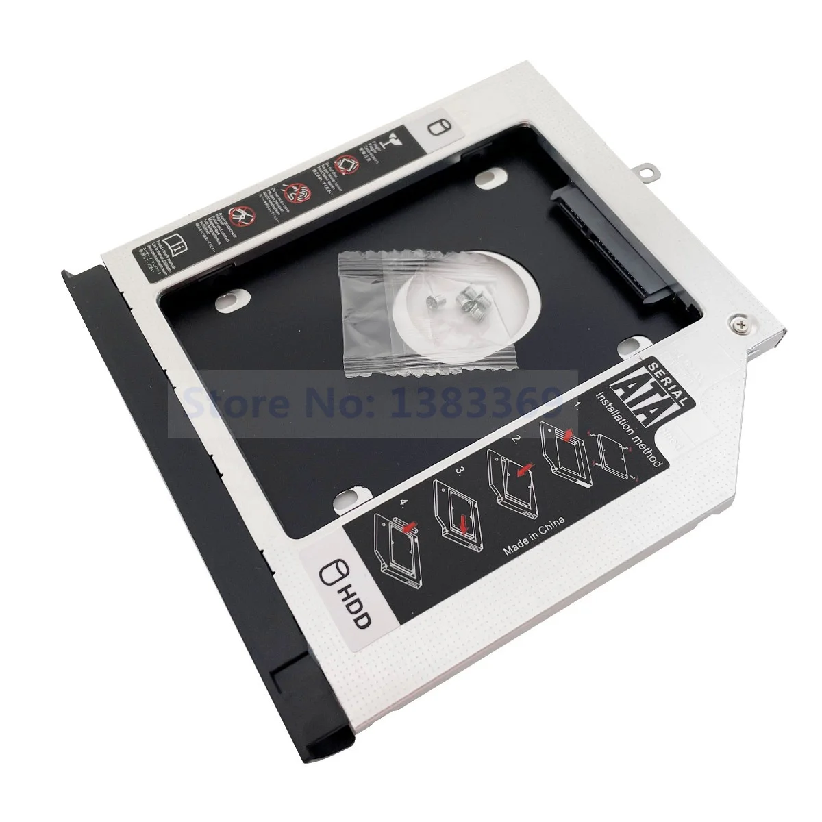 Второй жесткий диск SSD HDD Оптический отсек Caddy Рамка для Acer Aspire E5-422G E5-432G E5-473G K4000 с