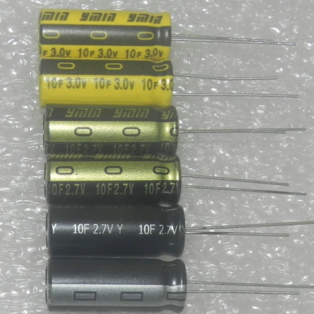 10 шт./партия вертикальный конденсатор для хранения энергии