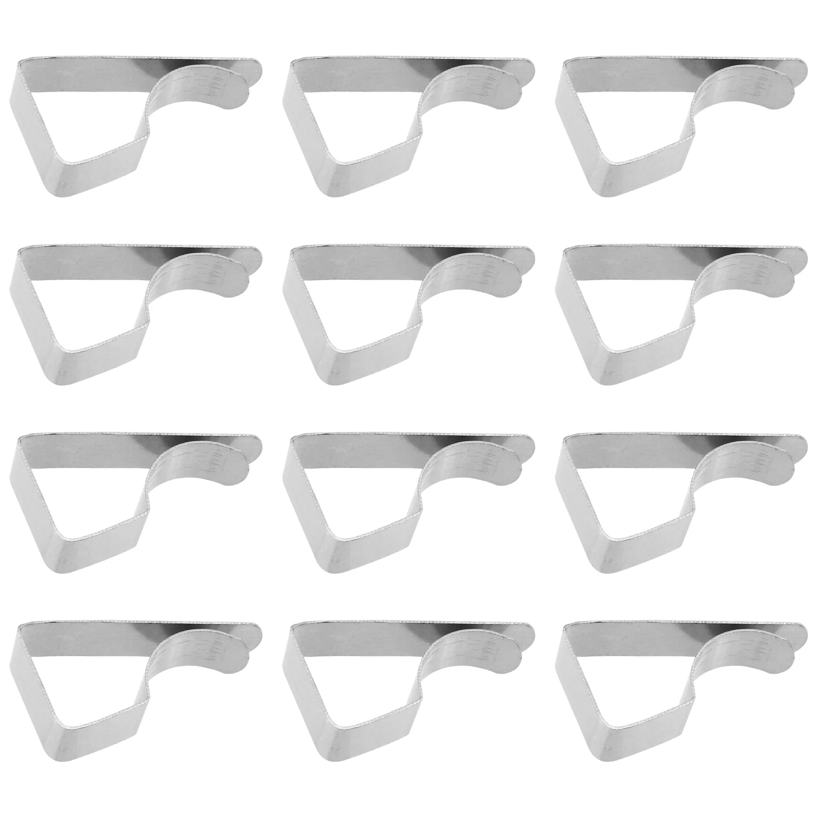 

12pcs Decorative Tablecloth Clips Table Skirting Clip Outdoor Tablecloth Clips Picnic Tablecloth Clips Clamps Table Cover Weight