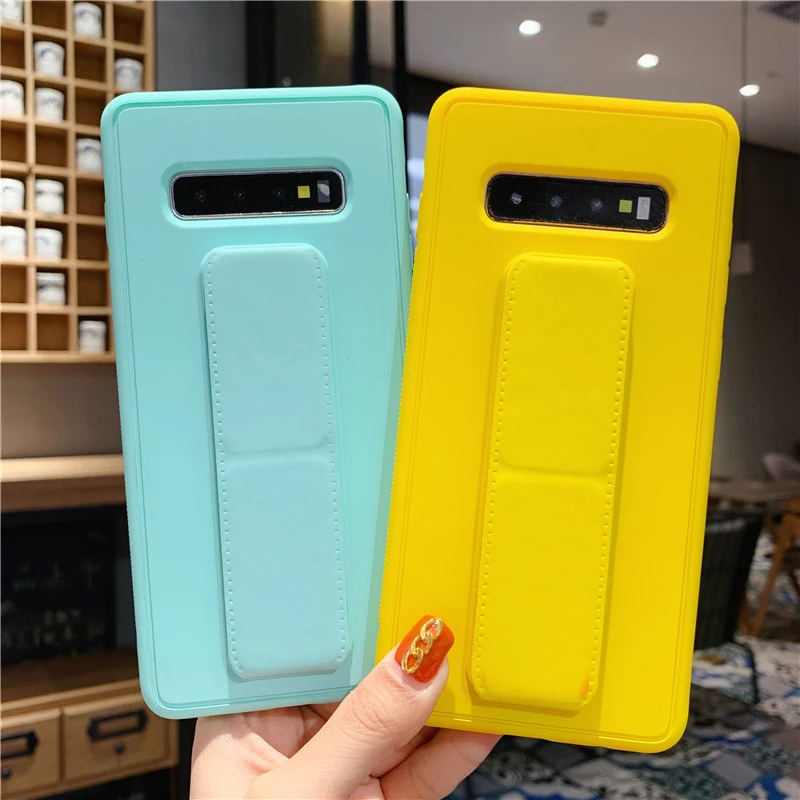luxury magnetic holder case for samsung galaxy s22 s10 s21 s20 fe ultra s9 plus fe s s10e note 20 ultra 9 8 a52 a72 phone covers free global shipping