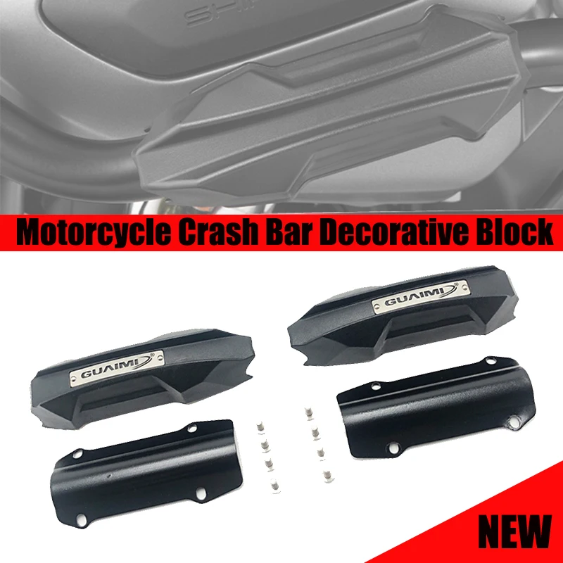 

Motorcycle Engine Crash Bar Protection Bumper Decorative Guard Block For BMW DUCATI T100 F800GS R1200GS Adventure G310R