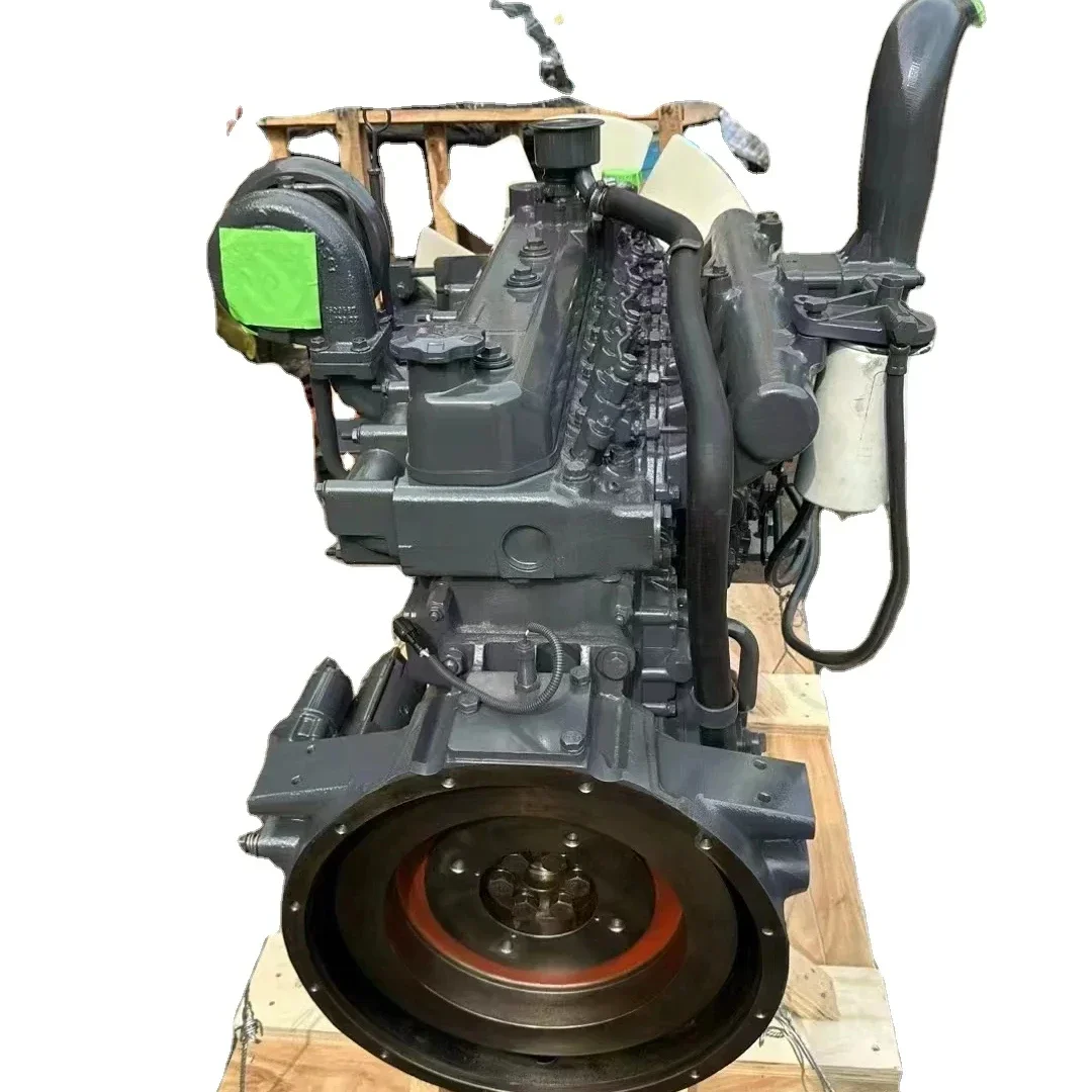 Двигатель экскаватора SA6D170-1 6d107e-2 6d114e-3 6D140-3 6D140-5 в сборе 6d170-5 6D170-3 6d155-4 Цилиндр