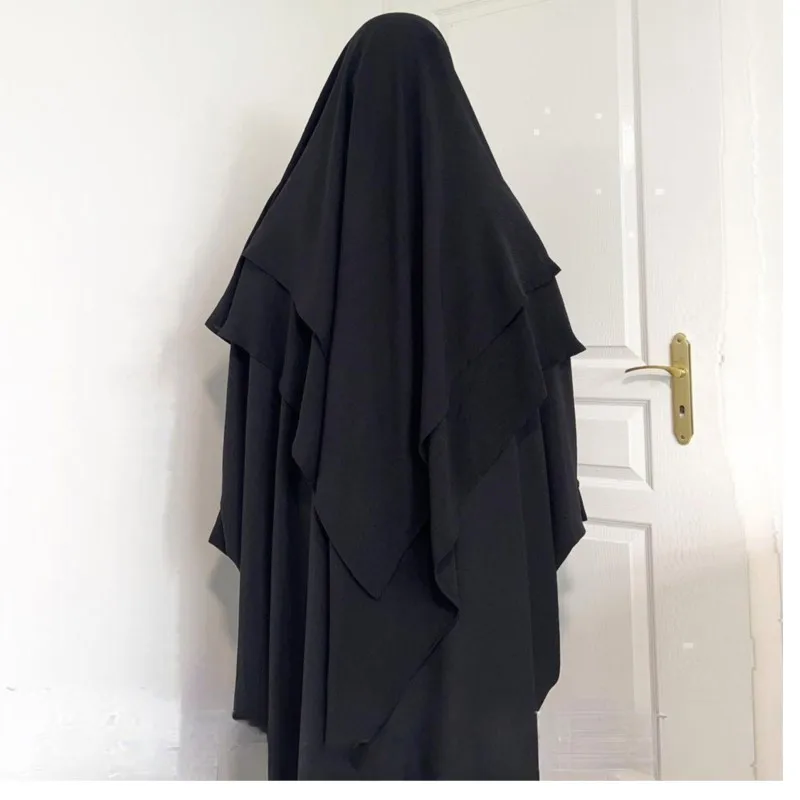 Muslim Shopee Middle East Dubai Turkish Headscarf Indonesia Malaysian Shawl Covering A Woman's Head Scarf Ice Silk Crepe