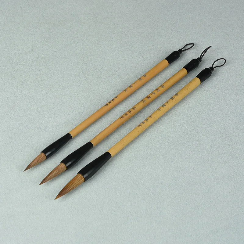 Набор кистей для рисования Weasel кисточки китайской каллиграфии с цветами птицами