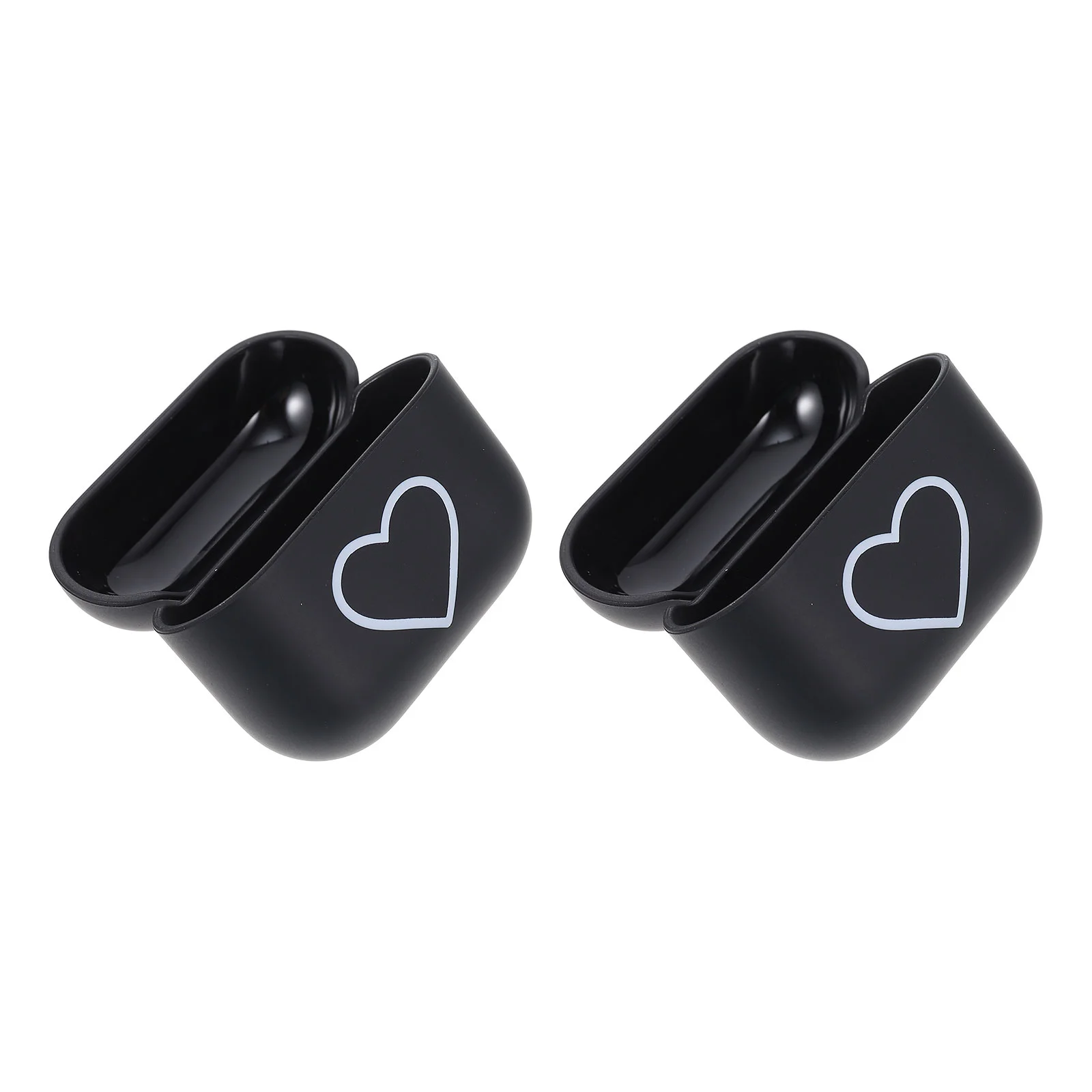 

2pcs Delicate Heart Pattern Wireless Earphone Cover Compatible for AirPods Pro 3