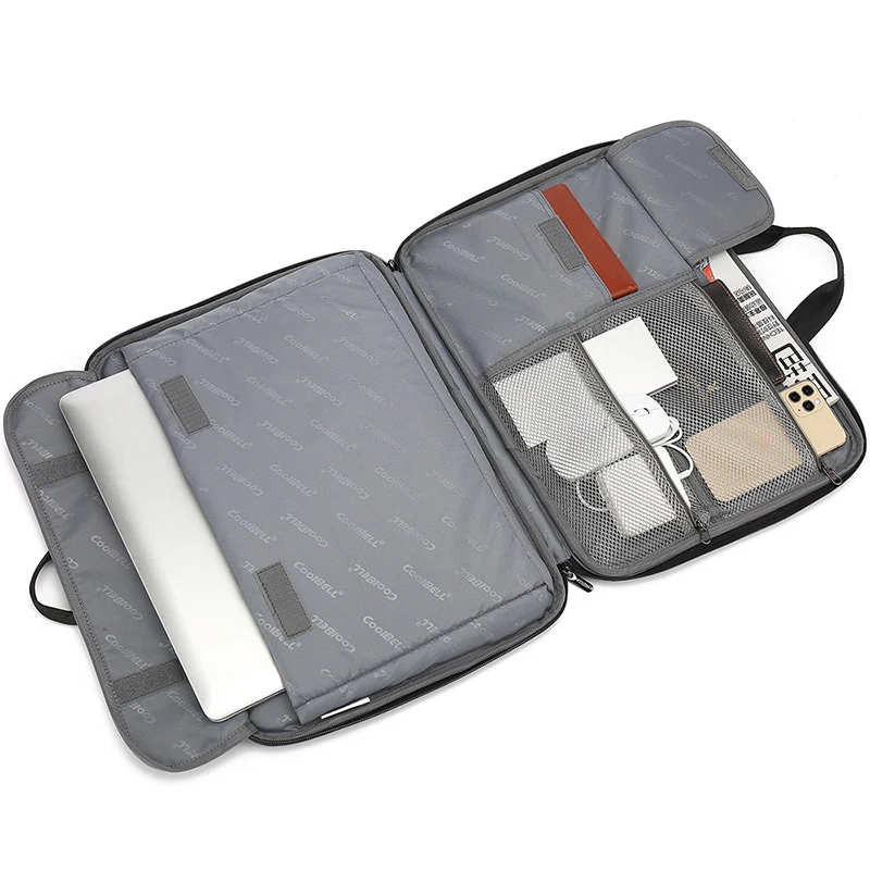 15.6/13.3 inch Laptop Bag Waterproof Notebook Case Sleeve For Macbook Air Pro Computer Shoulder Handbag Women Men Briefcase