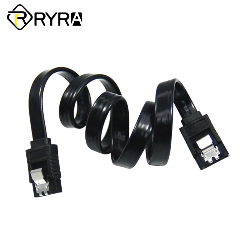 

Прочный высокоскоростной кабель для жесткого диска RYRA, SATA 3,0, 6 Гб/с, 26AWG, 45 см