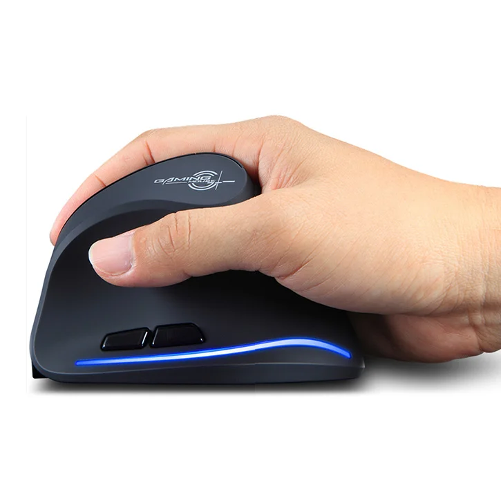 

Vertical Wireless Rechargeable Mouse six Buttons With USB Receiver Gaming Ergonomics for portable computer notebook Desktop PC