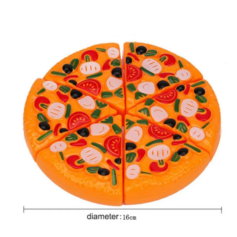 Детская игра для резки пиццы кухня пицца вечеринка ломтики фаст-фуда ролевые