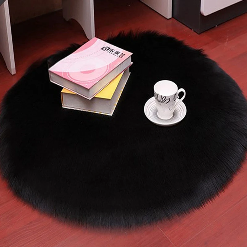 Коврик из искусственной овечьей кожи 30 х30 см 11 цветов |