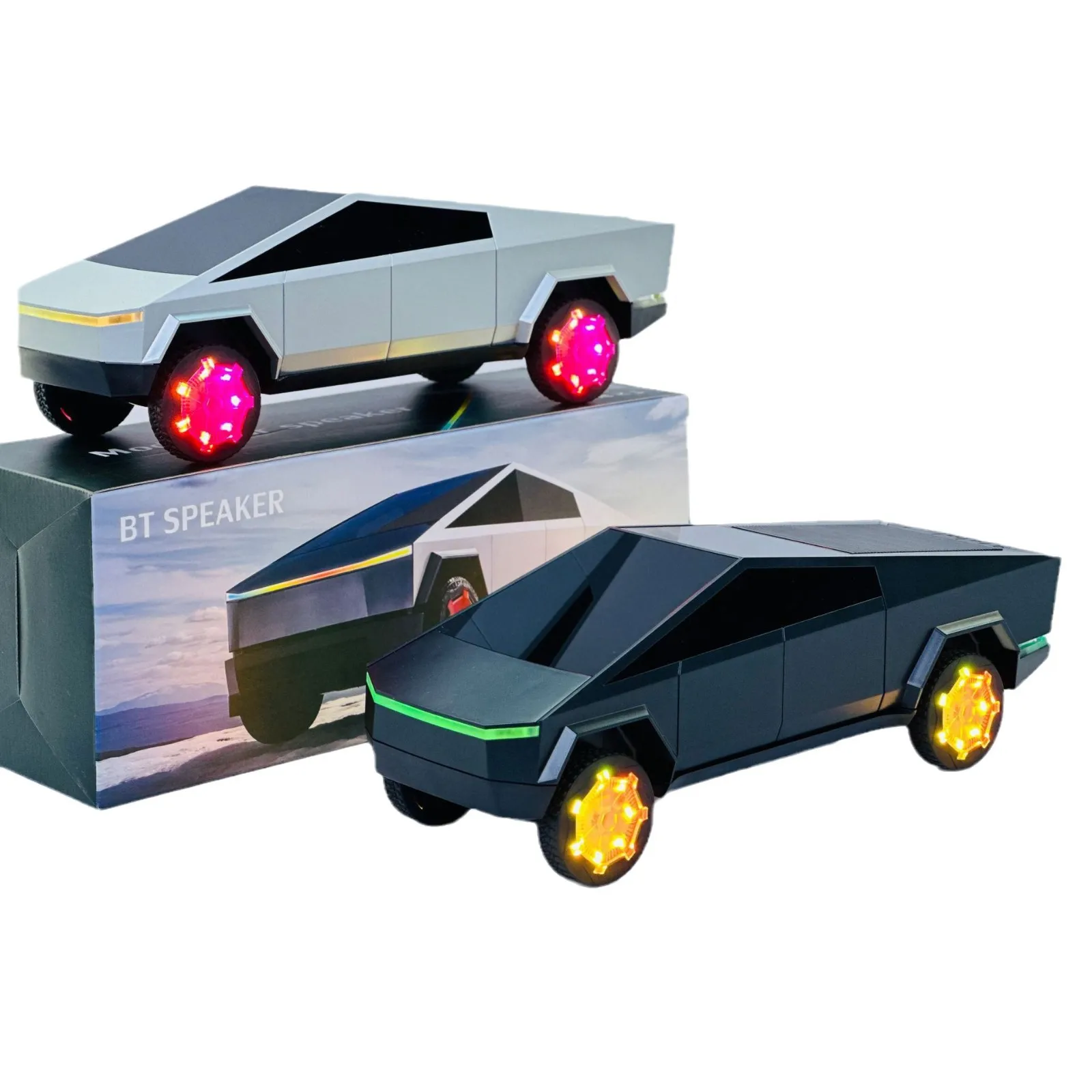 Беспроводная колонка в форме машины Tesla с 15 Вт