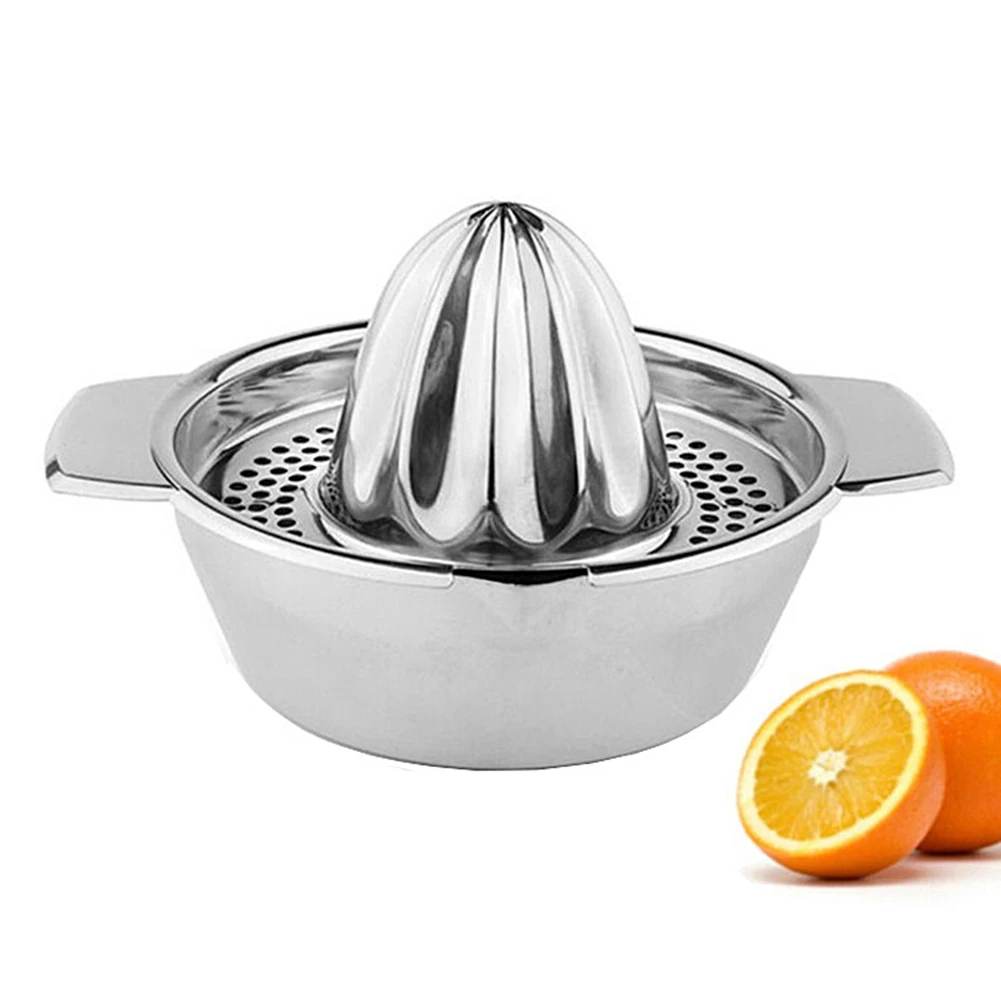

Portable Lemon Orange Manual Fruit Juicer Stainless Steel Kitchen Accessories