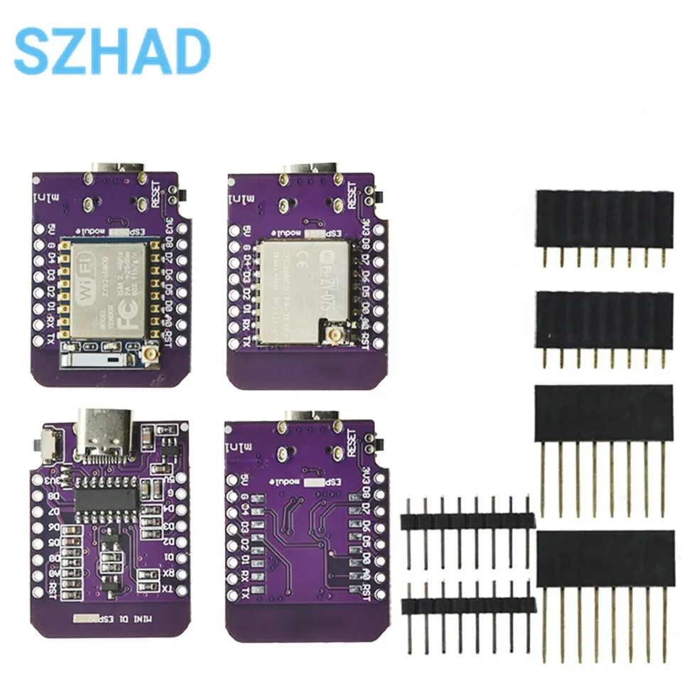 D1 MINI ESP8266 Макетная плата Последовательный порт Беспроводной Wi-Fi Встроенный