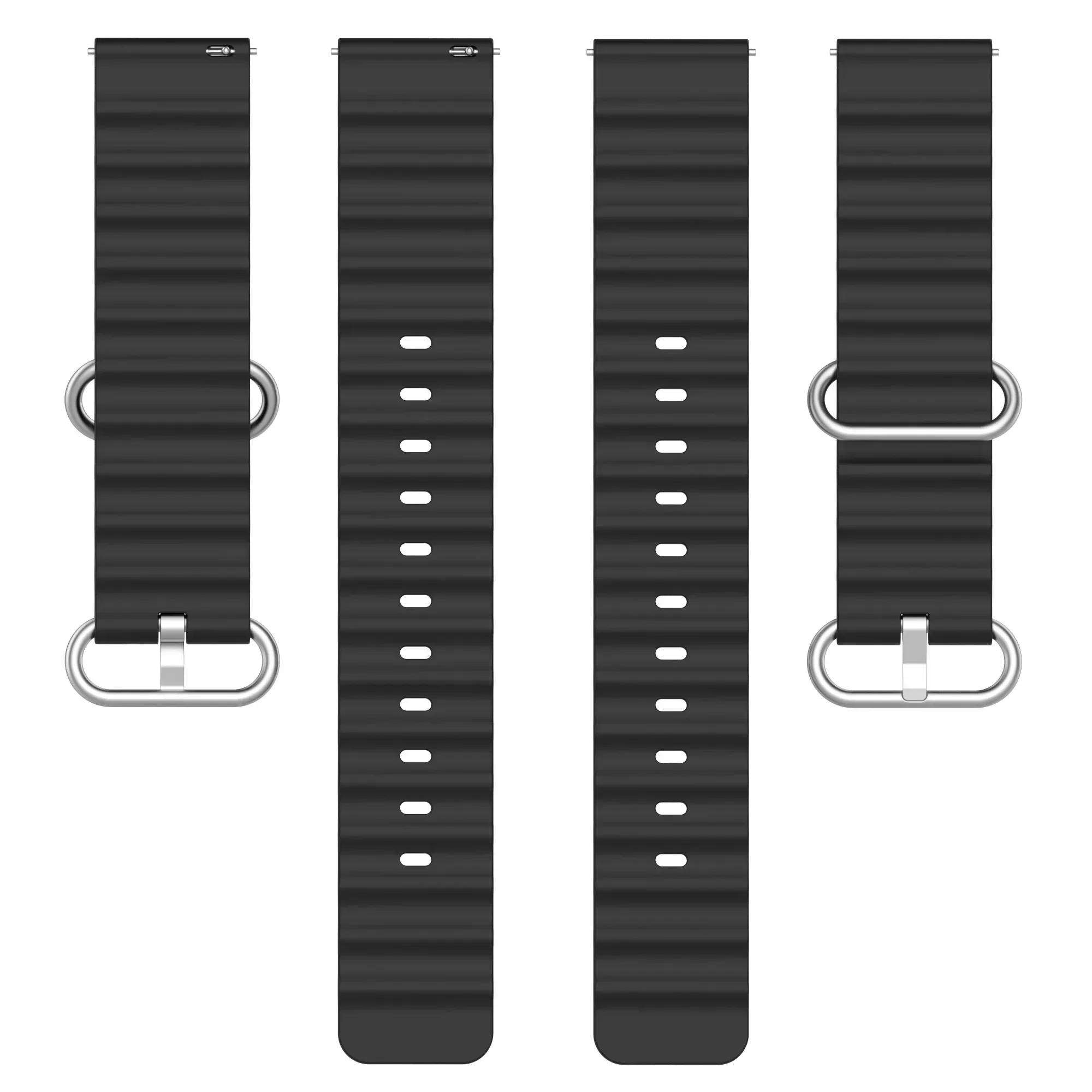 Силиконовый ремешок 20 мм 22 для Garmin Vivoactive 3 4 5 Band Watch Venu 2 SQ Forerunner 645 245 Браслет Ocean