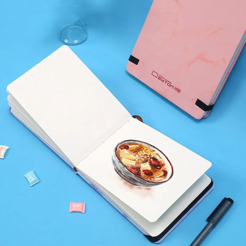 Ceny LEYTON 100% Bawełna 300g PU Podróż Akwarela Papier Przenośny 24 Arkusze Profesjonalny Kolor Wody Szkicownik Do Malowania Sztuki Kup LEYTON 100% Bawełna 300g PU Podróż Akwarela Papier Przenośny 24 Arkusze Profesjonalny Kolor Wody Szkicownik Do Malowania Sztuki