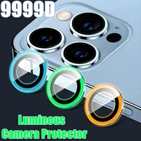 luminous camera lens protector for iphone 12 13 pro max 12 mini glowing camera protectors for iphone 11 pro max 13 mini glass