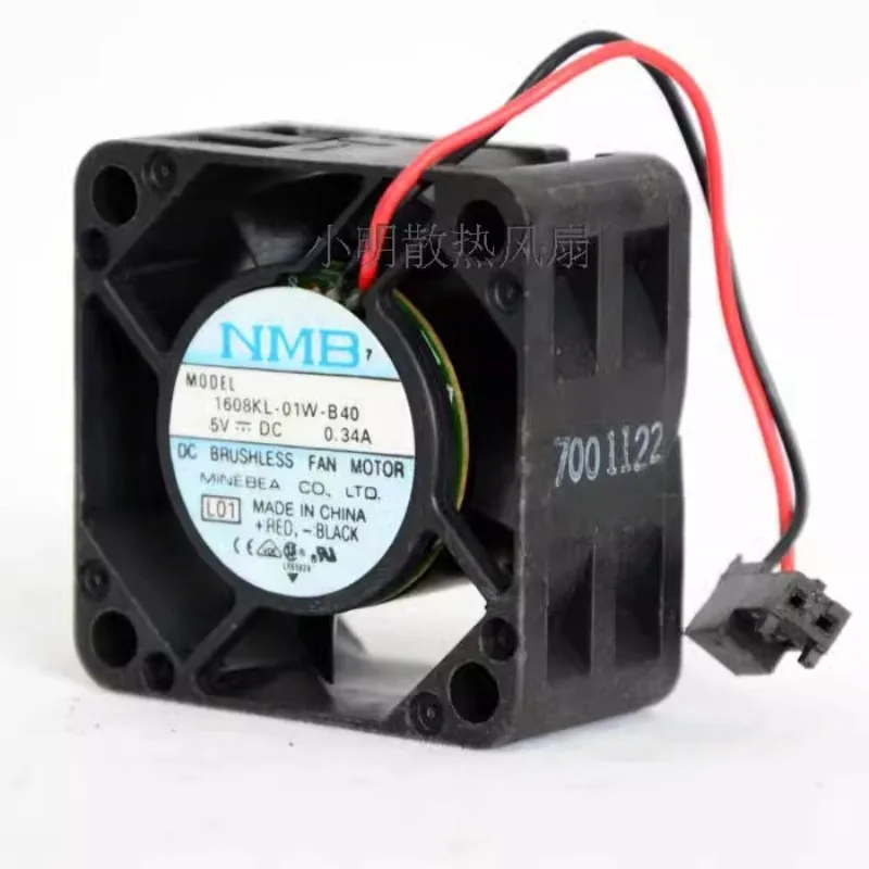 

Кулер для процессора NMB 1608KL-01W-B40, 2 провода, 5 В, 0,34a, 40 х40х20 мм