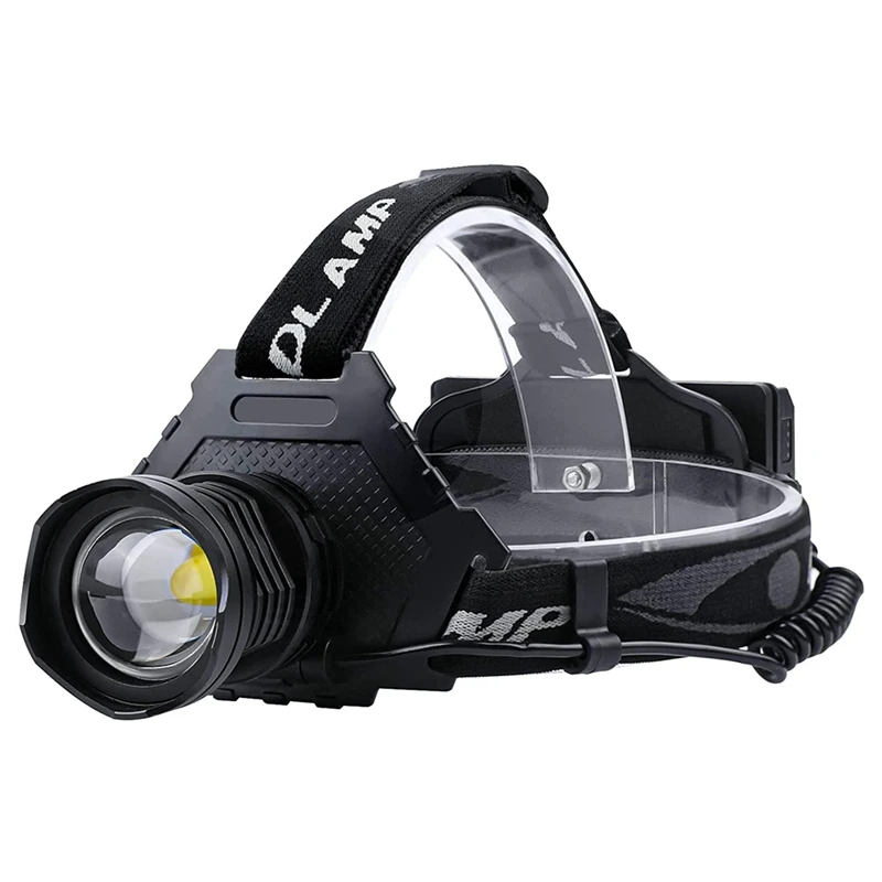 

Hot Upgrade LED Rechargeable Headlight,90000 Lumens Super Bright With 5 Modes And IPX7 Level Waterproof Headlight