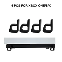 4psc for xbox one sx cooling legs game console horizontal version heightening bracket cooling feet desktop stand