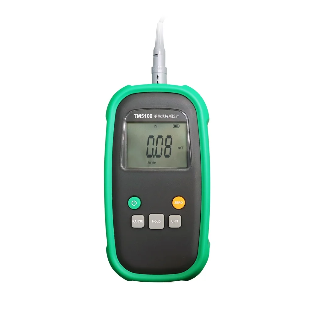 

TM5100 Gauss Meter Magnetic Field Tester Magnetic Detector Magnetometer Handheld Flux Meter Meter