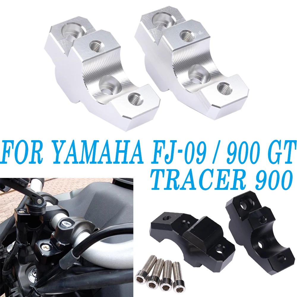 

For YAMAHA Tracer 900 900GT GT MT09 FJ09 FJ 09 2015 - 2021 Motorcycle Handlebar Riser Bar Mount Handle Clamp 2020 2019 2018 2017