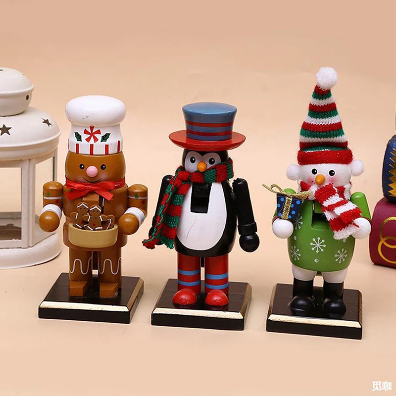 16 См Рождественское Украшение Из Орехового Дерева Фигурка Солдата Деревянная