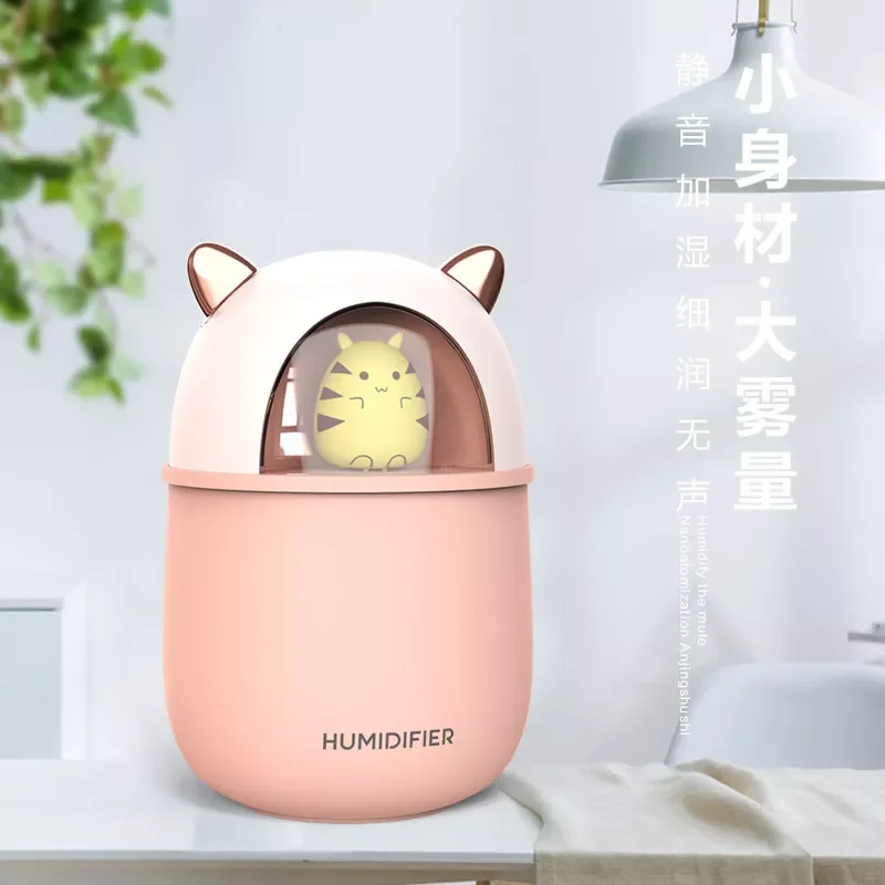 

300ML Mini Portable Ultrasonic Air Humidifer Aroma Essential Oil Diffuser USB Mist Maker Aromatherapy Humidifiers for Home
