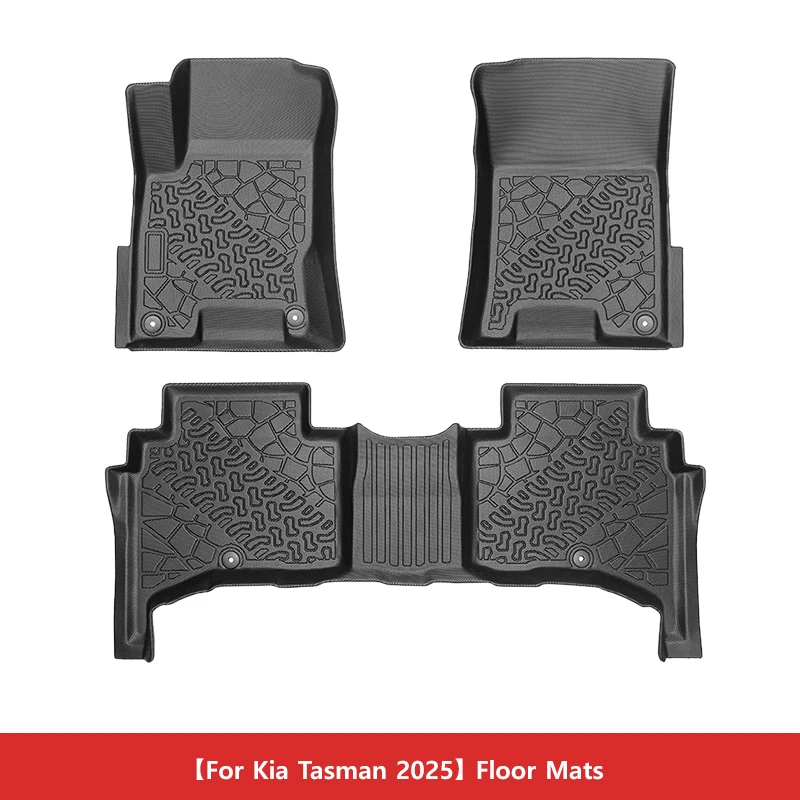 

Автомобильные коврики для Kin Tasman 2025 TEP, всепогодные водонепроницаемые нескользящие напольные вкладыши, грузовой вкладыш, защитная накладка, автомобильные аксессуары