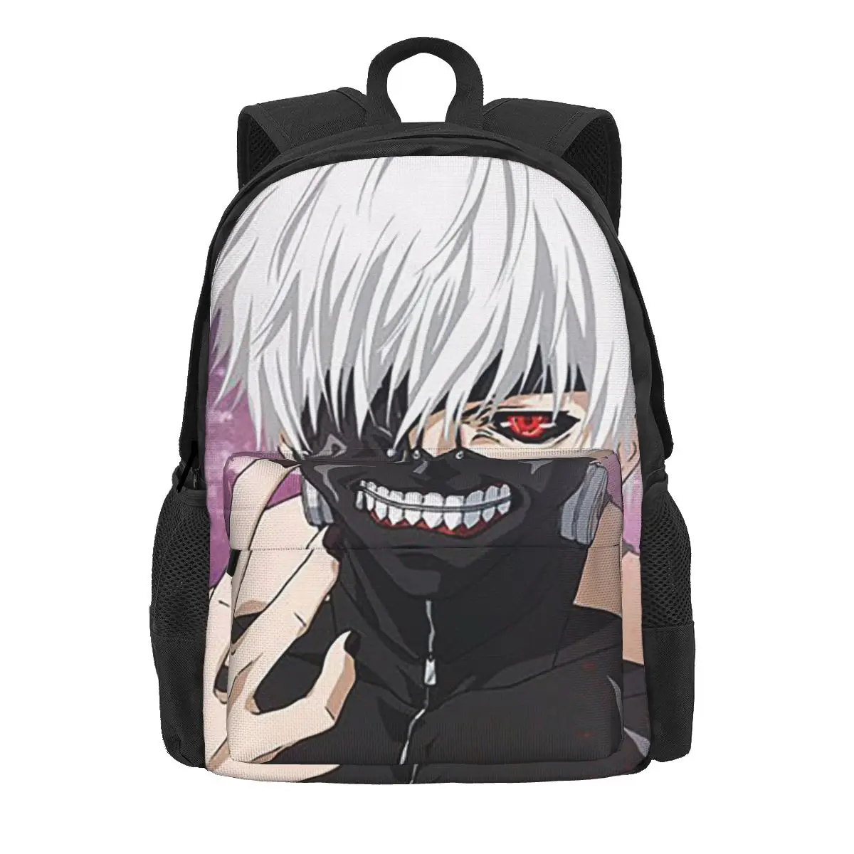Kaneki Ken аниме Токийский Гуль женский рюкзак с 3D принтом трендовая школьная сумка