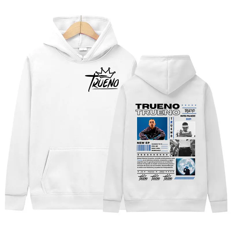 Trueno Mateo Palacios 2025 Графическая толстовка из хлопка