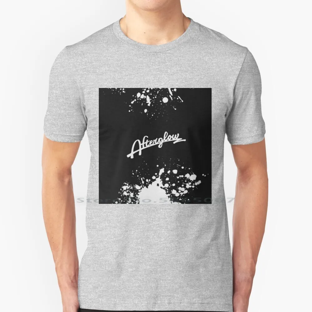

Bang Dream Afterglow Rock And Glow T Shirt 100% Cotton Bang Dream Bandori Garupa Afterglow Big Size 6xl Tee Gift Fashion