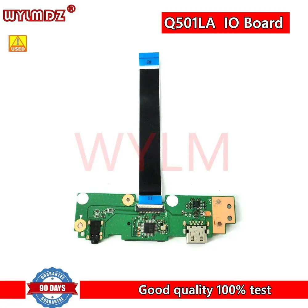 Б/у Q501LA для Asus Q501LA Q501 Q501L аудио для ноутбука, USB плата ввода-вывода, звуковая карта, плата, 100% рабочий, бесплатная доставка