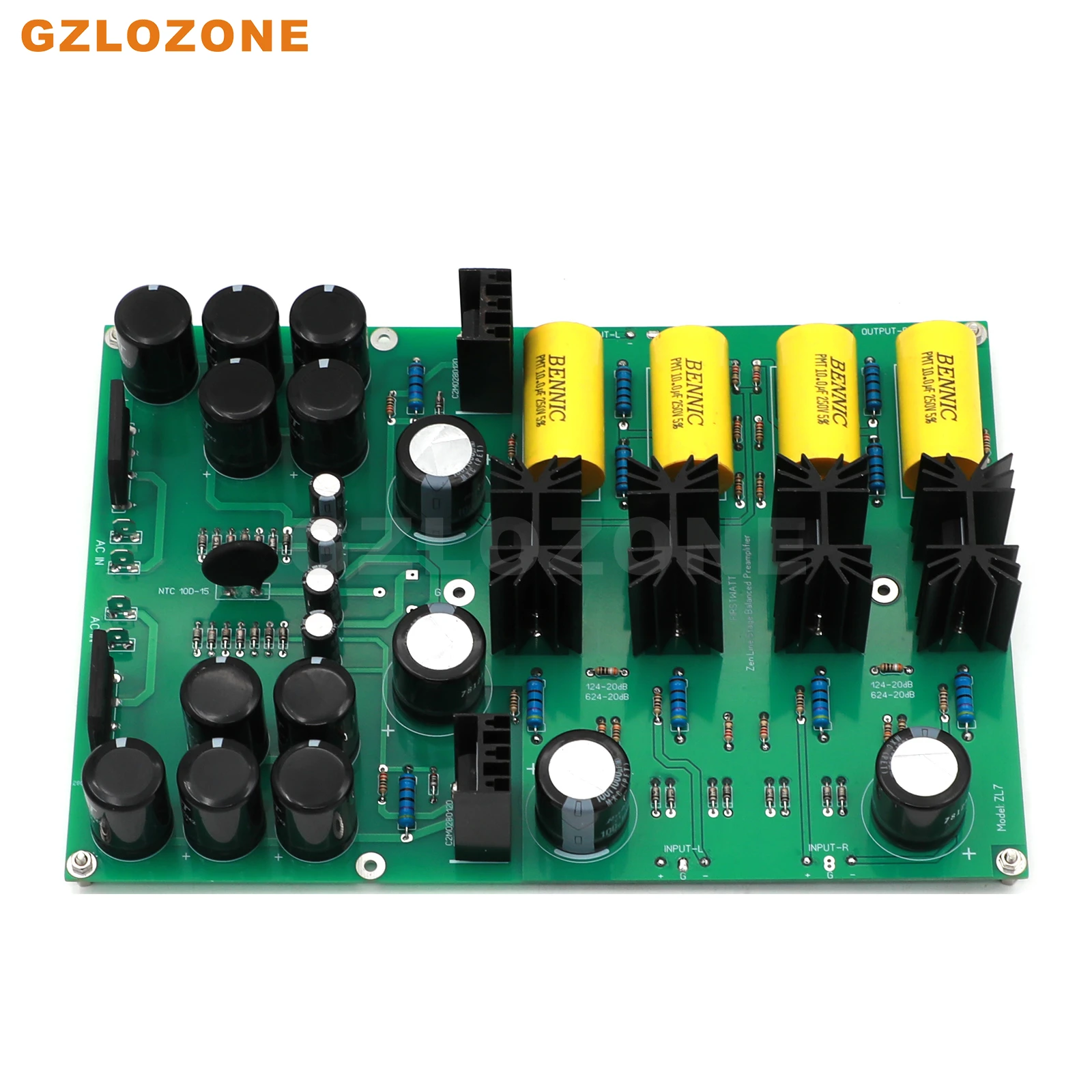 

HI-END ZL7 Fully Balanced Preamplifier Finished Board FirstWatt PASS Balanced ZEN Line Stage Preamp