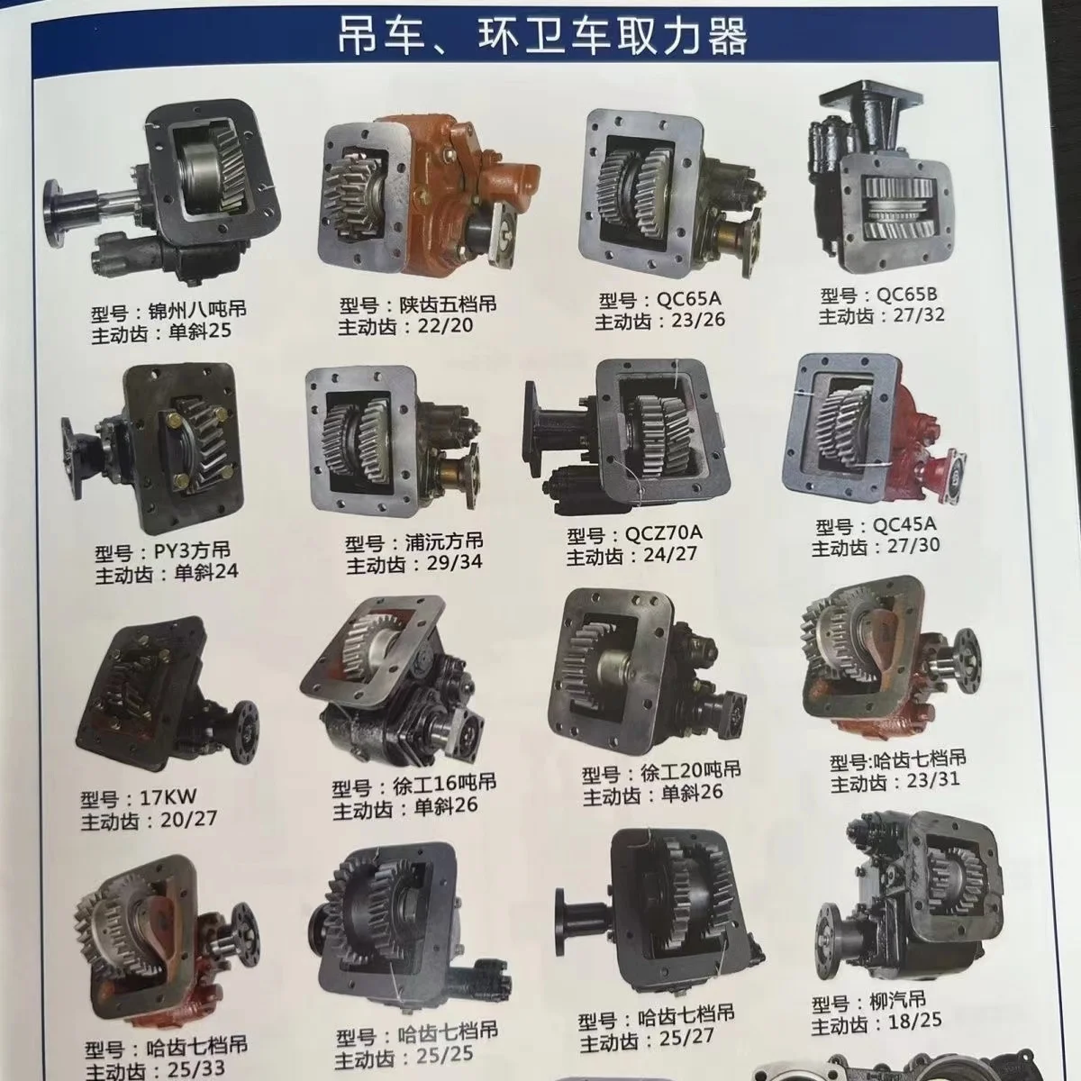 Насос для грузовиков Chelsea 442 Pto в сборе 6-луновой коробки передач Freightliner Mack Americas Trucks