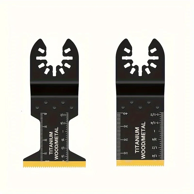 

2 профессиональных быстрых осциллирующих пильных полотна для дерева/металла/пластика