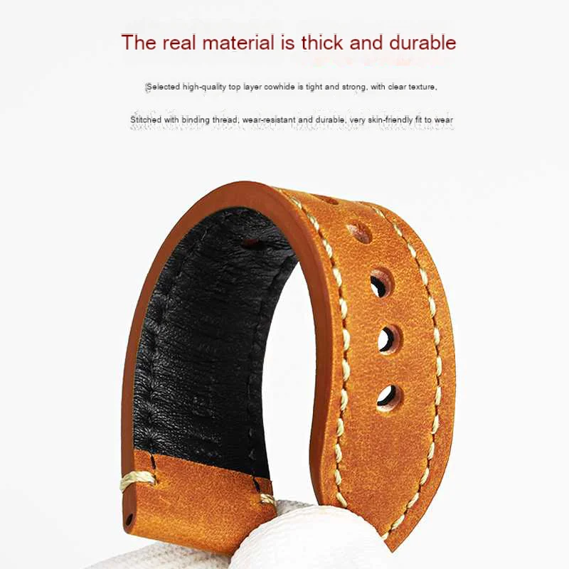 Ремешок кожаный для часов Panerai PAM111 441 24 мм